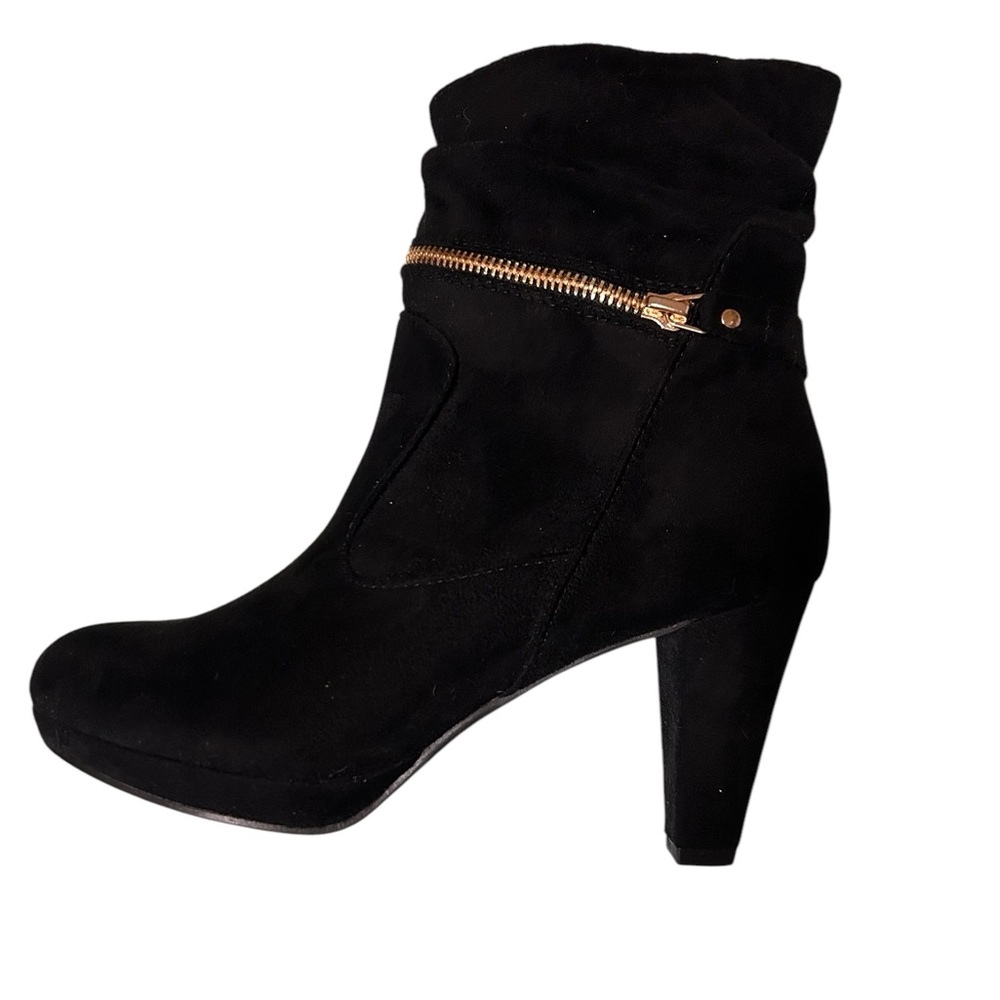 New in box Allegra K  black ankle boots